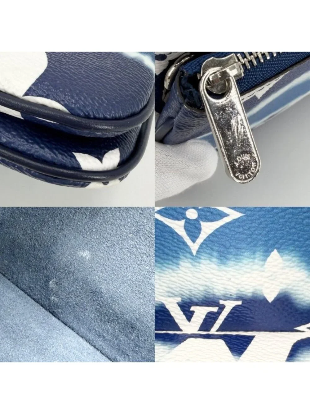 Louis Vuitton Shoulder Bag Monogram Giant LV Escale Pochette Double